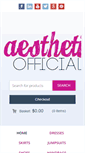 Mobile Screenshot of aestheticofficial.com
